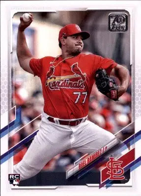 Roel Ramirez Rookie 2021 Topps Update #US51 St. Louis Cardinals - Baseball Card Single