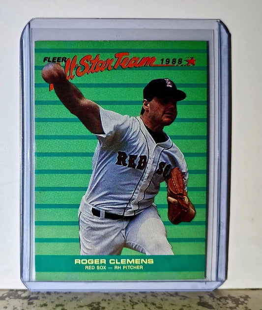 Roger Clemens 1988 Fleer All-Star Team MLB #4 Baseball Card Boston Red Sox - Baseball Card Single