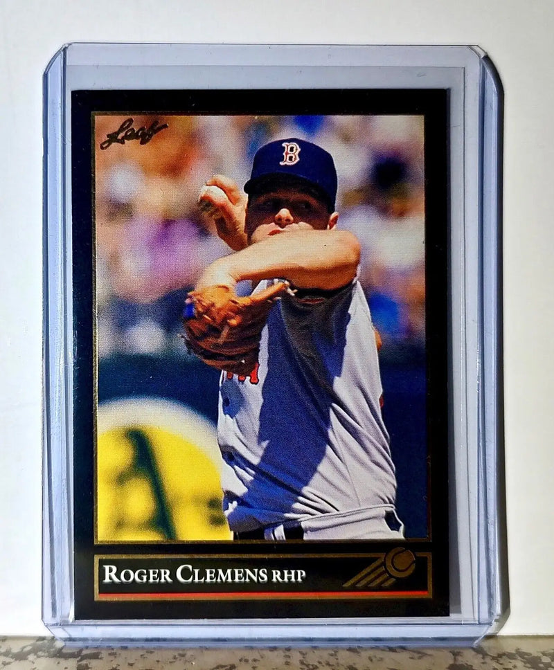 Roger Clemens 1992 Leaf MLB #19 Gold Edition Baseball Card Boston Red Sox