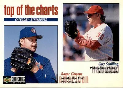 Roger Clemens / Curt Schilling - 1998 Collector’s Choice - #258 - Baseball - Baseball Card Single