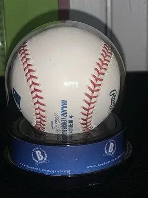 Roger Clemens Signed Rawlings Official MLB Baseball Cy7 BAS Encapsulated Grade 8 - Sports Memorabilia