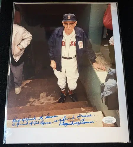 Roger Doc Cramer Boston Red Sox Autographed 8x10 Signed Photo JSA Auto - Sports Memorabilia