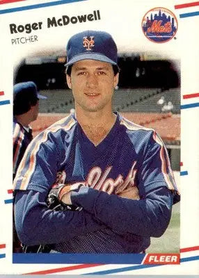 Roger McDowell - 1988 Fleer - #142 - Baseball - Baseball Card Single