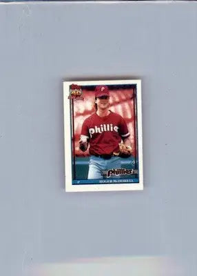 Roger McDowell - 1991 Topps Micro - #43 - Baseball - Baseball Card Single