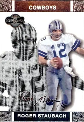 Roger Staubach - 2007 Topps Co-Signers - #39 - Football - Football Card Single
