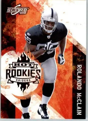 Rolando McClain - 2010 Score - #4 - Hot Rookies Football - Football Card Single