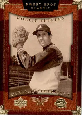 Rollie Fingers - 2004 Upper Deck Sweet Spot Classic - #72 - Baseball - Baseball Card Single