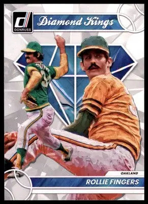 Rollie Fingers 2023 Donruss Diamond Kings #18 Oakland Athletics