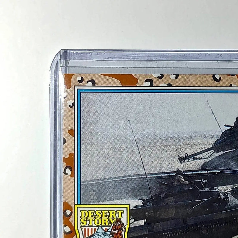 Rolling Out 1991 Topps Desert Storm #91 Card