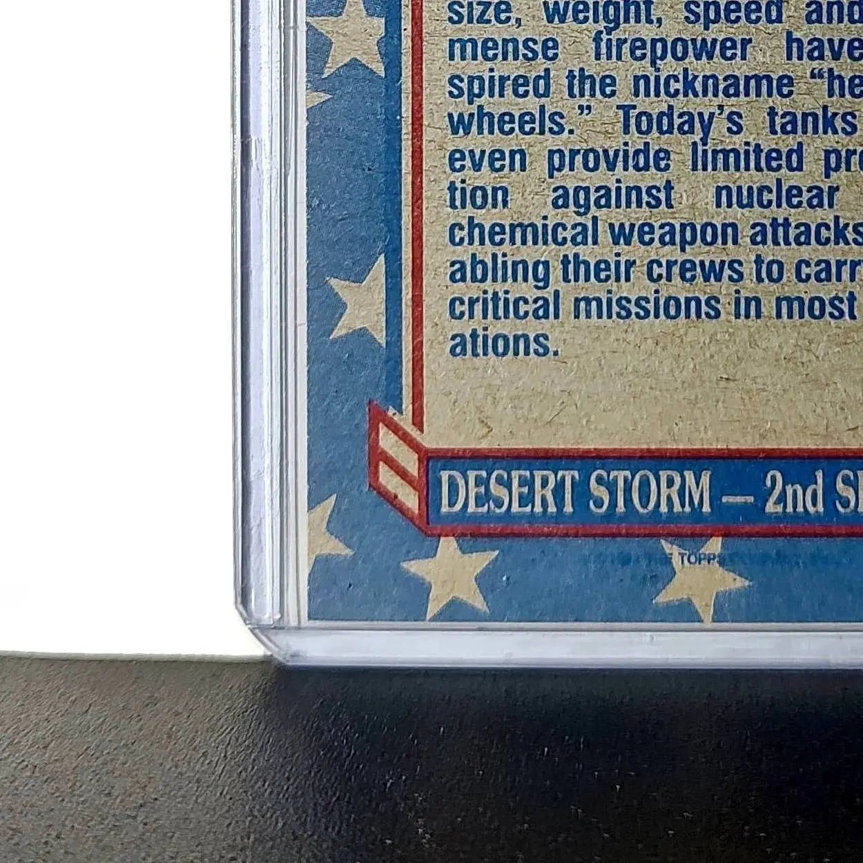 Rolling Out 1991 Topps Desert Storm #91 Card - Non-Sports Card Single