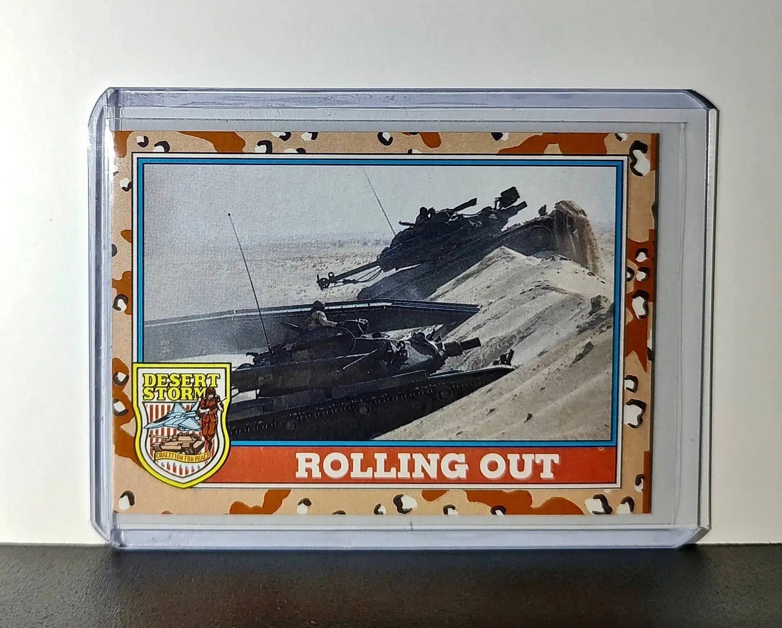 Rolling Out 1991 Topps Desert Storm #91 Card - Non-Sports Card Single