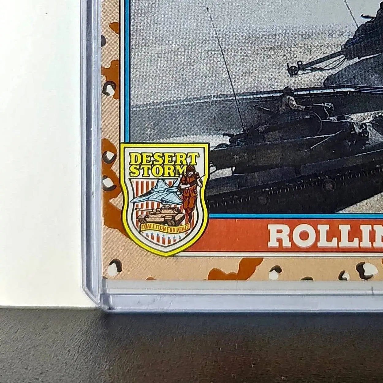 Rolling Out 1991 Topps Desert Storm #91 Card - Non-Sports Card Single