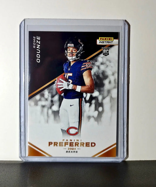 Rome Odunze 2024 Panini Preferred NFL #23 Rookie Card Chicago Bears 1/335 - Football Card Single