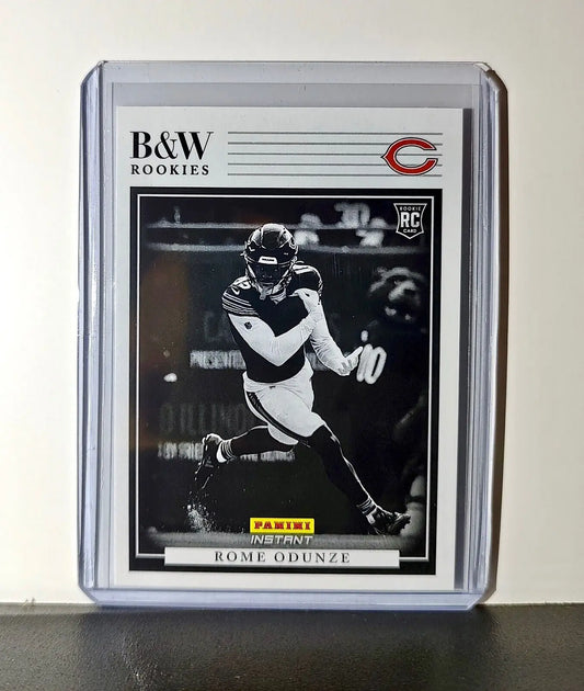 Rome Odunze Rookie 2024 Panini NFL #20 Black & White Rookies Bears 1 of 680 - Football Card Single