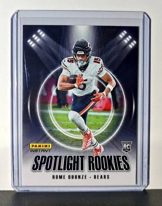 Rome Odunze Rookie 2024 Panini Spotlight Rookies NFL #20 Card Bears 1 of 1426 - Football Card Single