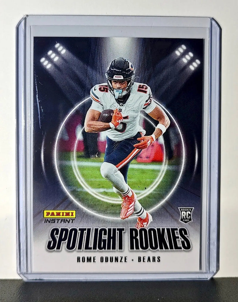 Rome Odunze Rookie 2024 Panini Spotlight Rookies NFL #20 Card Bears 1 of 1426