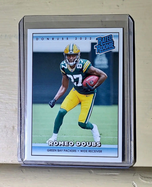 Romeo Doubs 2022 NFL Panini #38 Rated Rookie Retro Football Card 1/4094 - Football Card Single
