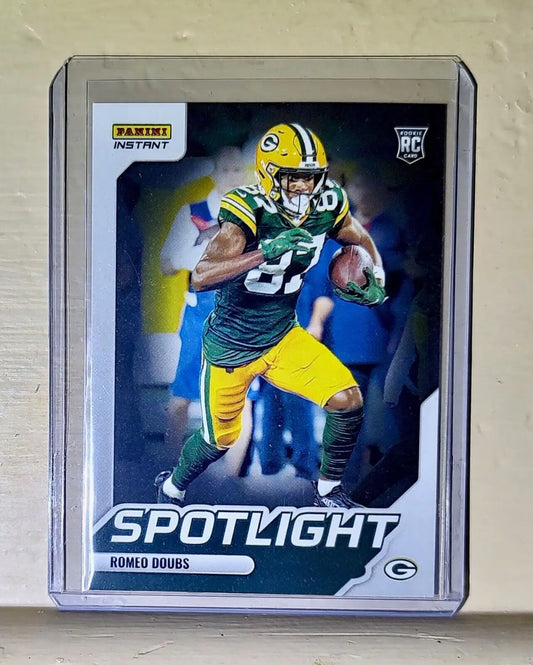Romeo Doubs 2022 NFL Panini #38 Spotlight Rookie Football Card 1/603 - Football Card Single