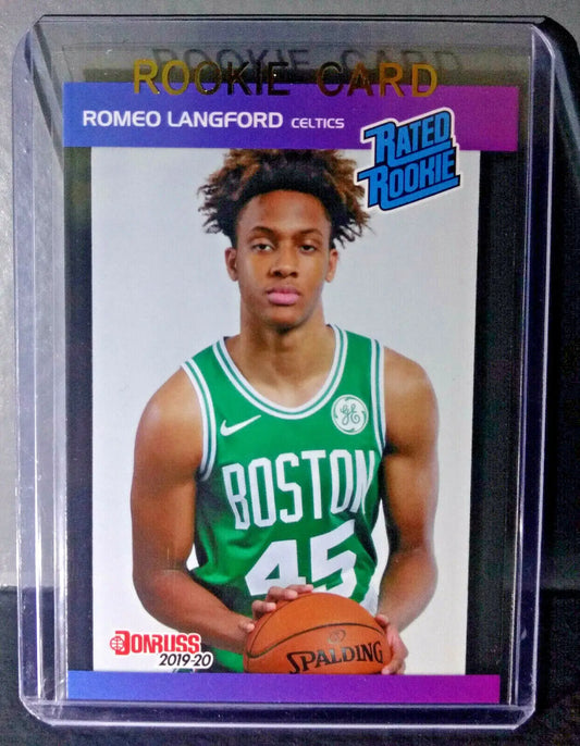 Romeo Langford 2019-2020 Panini NBA #13 Rated Rookie Retro Card 1/3431 - Basketball Card Single