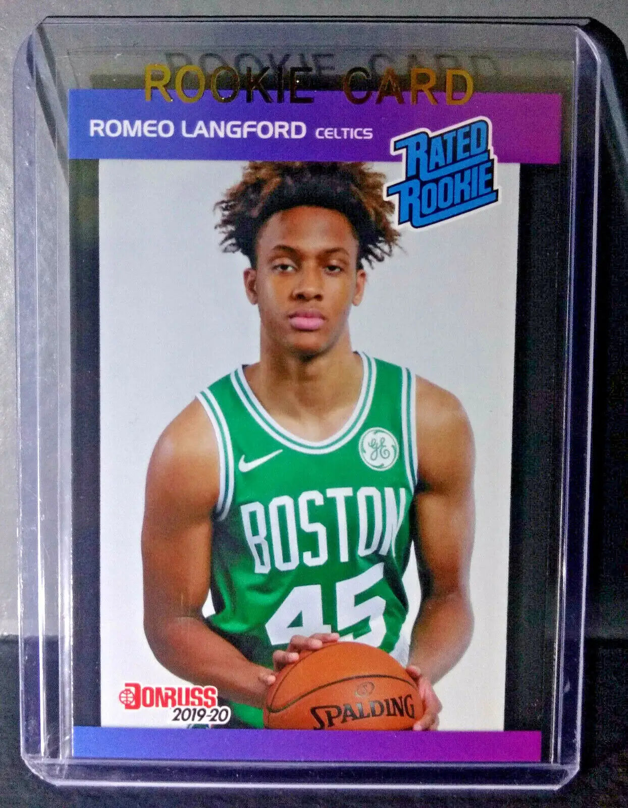 Romeo Langford 2019-2020 Panini NBA #13 Rated Rookie Retro Card 1/3431 - Basketball Card Single