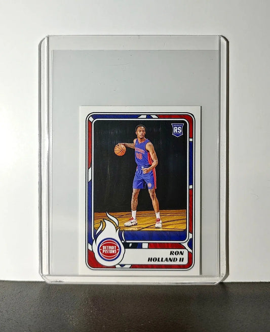 Ron Holland II Rookie 2024-25 Panini NBA #185 Sticker Card Detroit Pistons - Basketball Card Single
