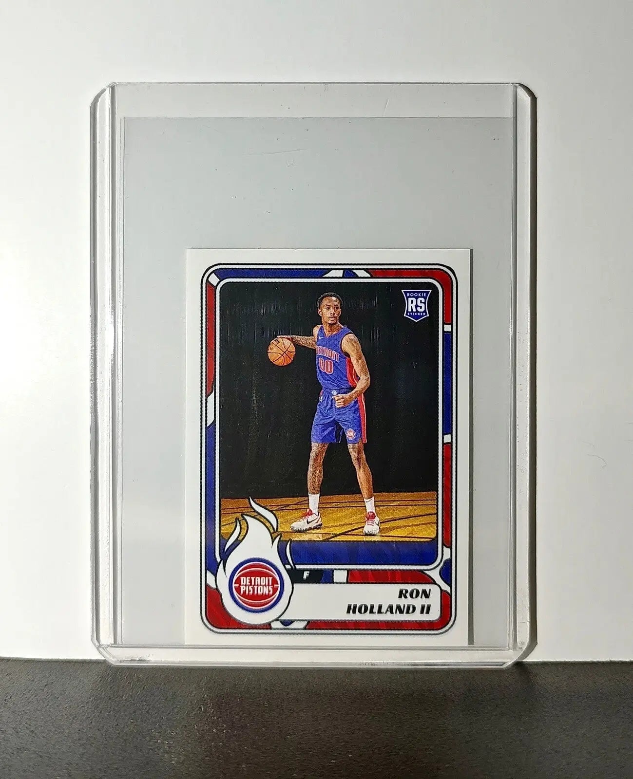 Ron Holland II Rookie 2024-25 Panini NBA #185 Sticker Card Detroit Pistons