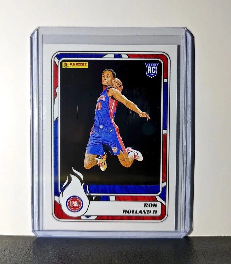 Ron Holland II Rookie 2024-25 Panini NBA #75 Sticker Card Detroit Pistons - Basketball Card Single