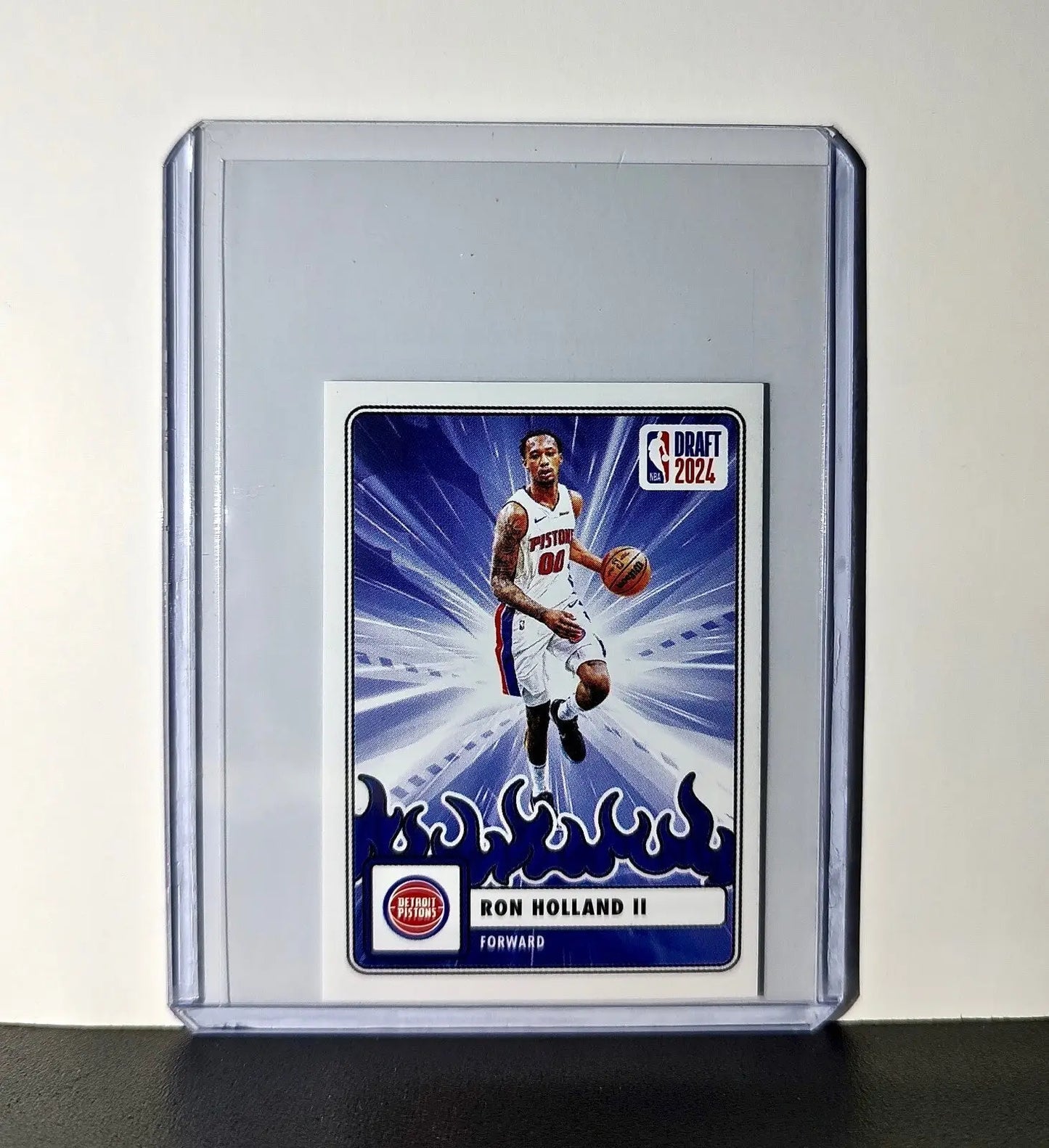 Ron Holland II Rookie Draft 2024-25 Panini NBA #83 Sticker Card Detroit Pistons - Basketball Card Single