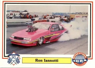 Ron Iannote - 1990 Checkered Flag IHRA - #21 - Racing - Racing Card Single