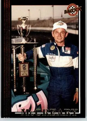 Ron McCreary - 1992 Maxx Update Black - #U18 - RC Racing - Racing Card Single