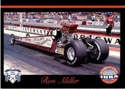Ron Miller - 1989 Checkered Flag IHRA - #84 - Racing - Racing Card Single