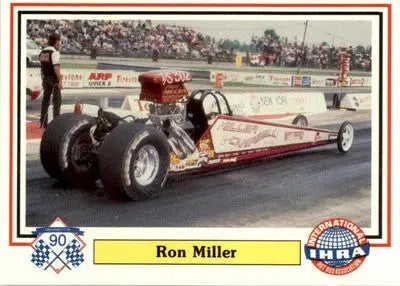 Ron Miller - 1990 Checkered Flag IHRA - #88 - Racing - Racing Card Single