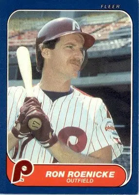 Ron Roenicke - 1986 Fleer Update - #U-99 - Baseball - Baseball Card Single