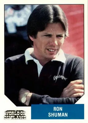 Ron Shuman - 1987 World of Outlaws - #5 - Racing - Racing Card Single