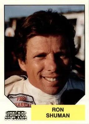 Ron Shuman - 1989 World of Outlaws - #64 - Racing - Racing Card Single