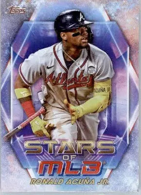 Ronald Acuña Jr. - 2023 Topps - #SMLB-3 - Stars of MLB Baseball - Baseball Card Single