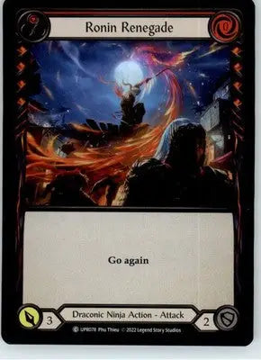 Ronin Renegade (Red) - Uprising - UPR078 - Foil NM - TCG Card Single