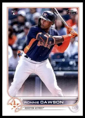 Ronnie Dawson Rookie 2022 Topps #231 Houston Astros - Baseball Card Single