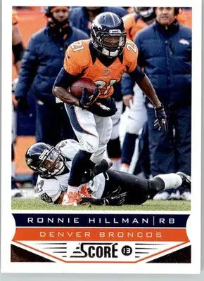Ronnie Hillman - 2013 Score - #66 - Football - Football Card Single