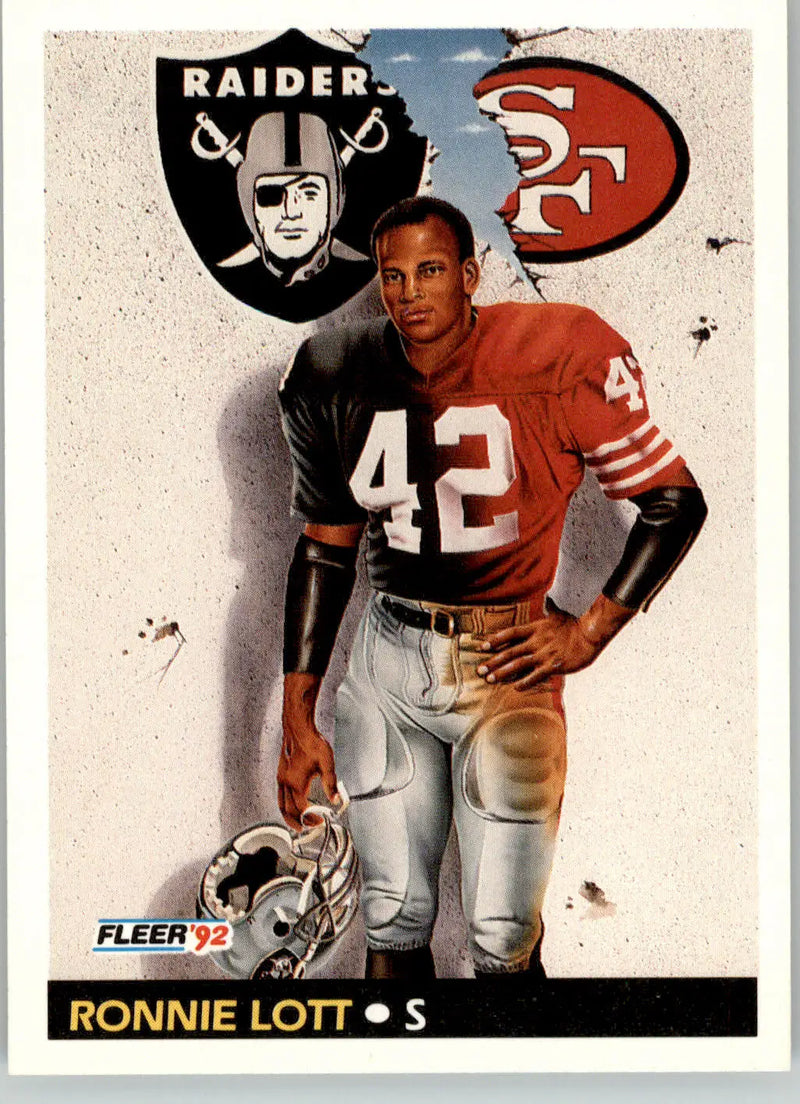 Ronnie Lott - 1992 Fleer - #472 - Football