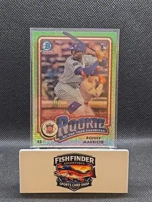 Ronny Mauricio 2024 BOWMAN CHROME GREEN MOJO ROOKIE OF THE YEAR ROY-1 - Baseball Card Single
