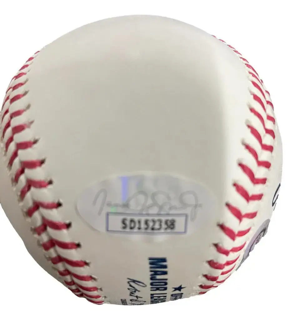 Ronny Mauricio Autographed Baseball JSA COA