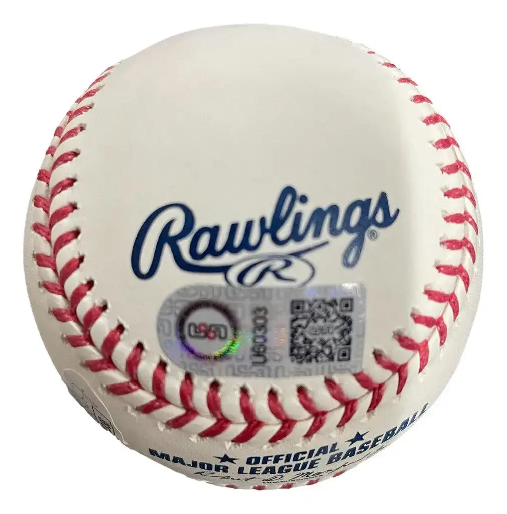 Ronny Mauricio Autographed Baseball JSA COA