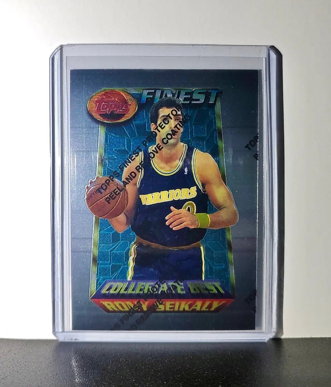 Rony Seikaly 1994-95 Topps Finest #233 Collegiate Best