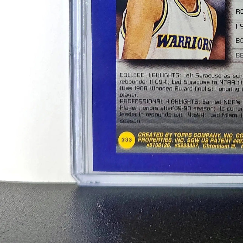 Rony Seikaly 1994-95 Topps Finest #233 Collegiate Best