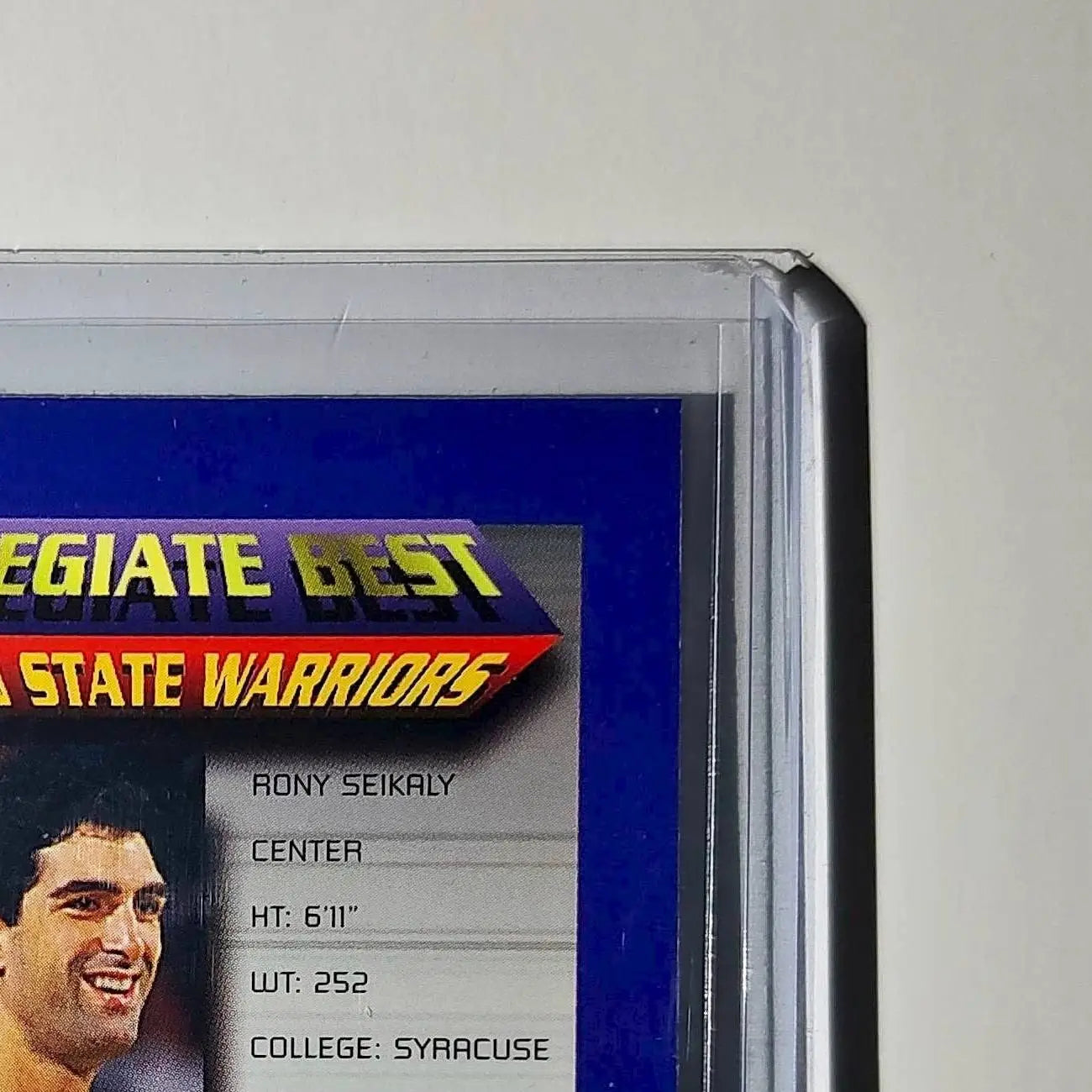 Rony Seikaly 1994-95 Topps Finest #233 Collegiate Best