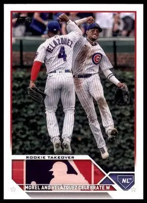 Rookie Takeover 2023 Topps #376 Chicago Cubs - Baseball Card Single