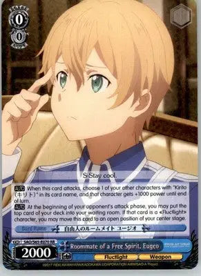 Roommate of a Free Spirit Eugeo - Sword Art Online Alicization SAO/S65-E070 RR - TCG Card Single