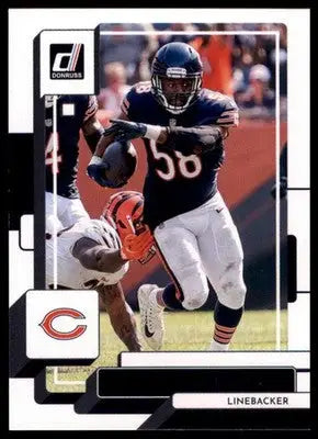 Roquan Smith 2022 Donruss #83 Chicago Bears - Football Card Single
