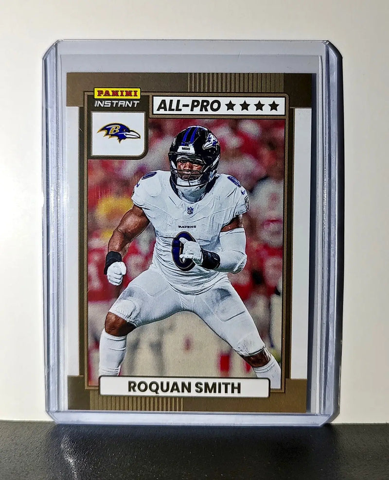 Roquan Smith 2024 All-Pro Panini NFL #19 Football Card Baltimore Ravens 1 of 101 - Football Card Single